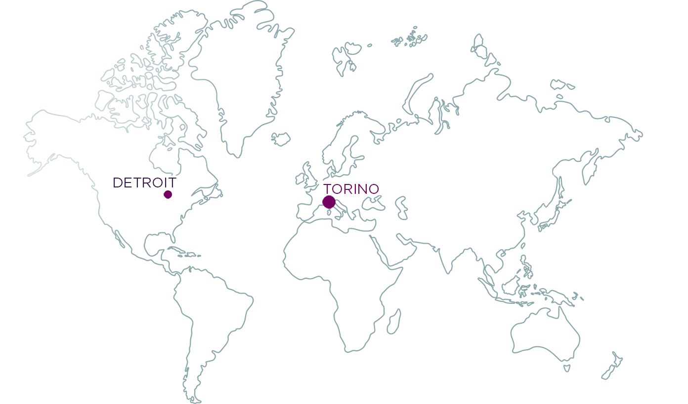 Wedoo offices in Torino and Detroit